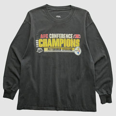 Fanatics Pittsburgh Steelers 2008 T-Shirt Black Vintage