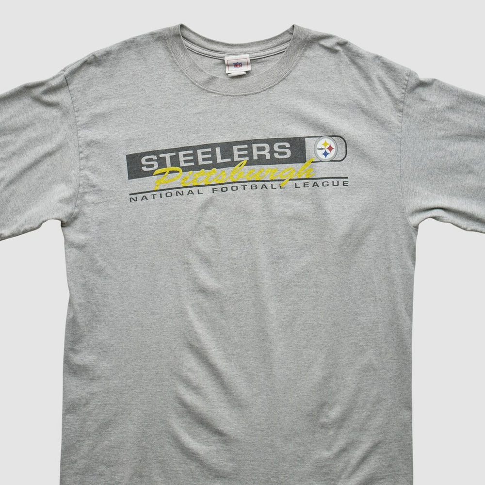 Fanatics Pittsburgh Steelers 2000s T-Shirt Gray Vintage