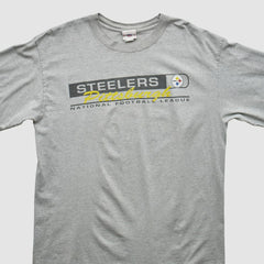 Fanatics Pittsburgh Steelers 2000s T-Shirt Gray Vintage