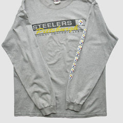 Fanatics Pittsburgh Steelers 2000s T-Shirt Gray Vintage