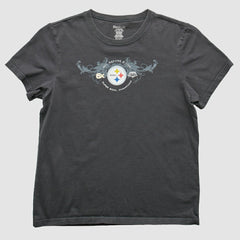 Fanatics Pittsburgh Steelers Reebok 2009 T-Shirt Gray Vintage