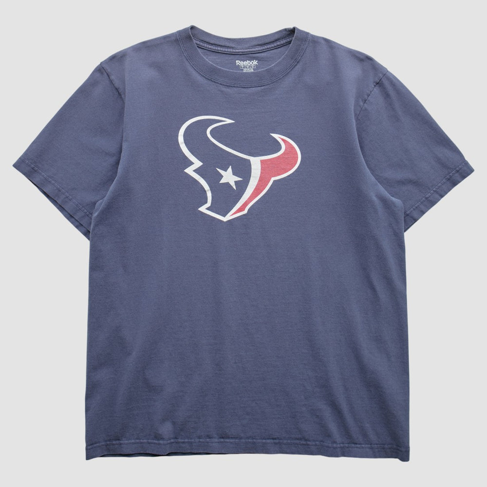 Fanatics Houston Texans Reebok 2000s T-Shirt Navy Vintage