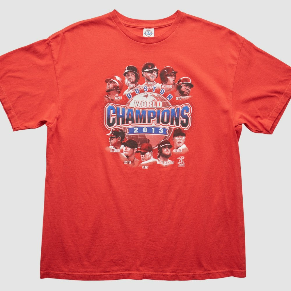 Boston Red Sox 2013 T-Shirt - Red - Vintage - Fanatics Online