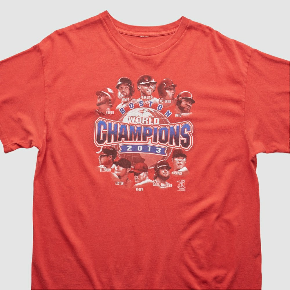 Boston Red Sox 2013 T-Shirt - Red - XVintage - Fanatics Online