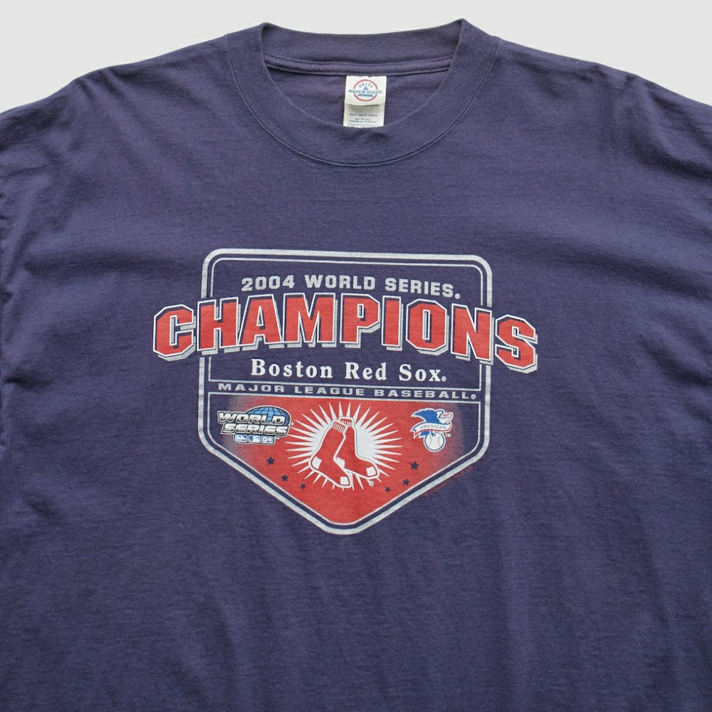 Boston Red Sox Delta 2004 T-Shirt - Navy - Vintage - Fanatics Online