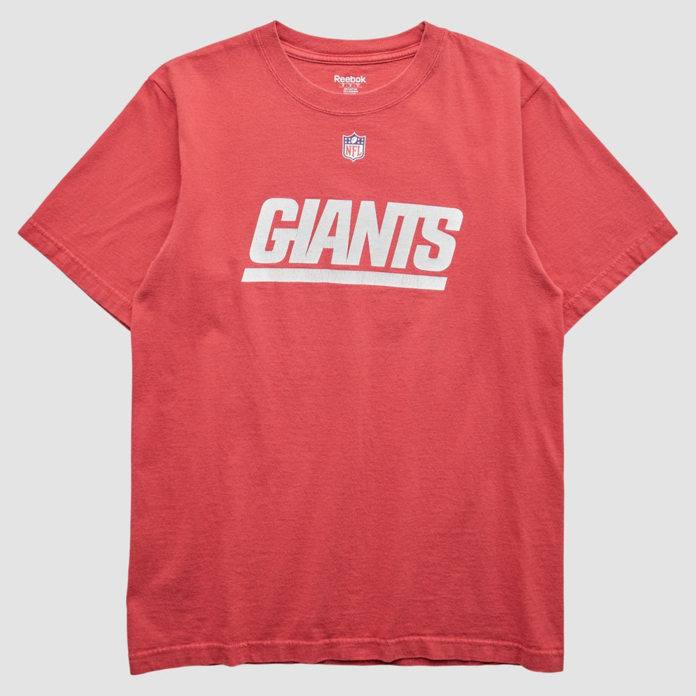 Fanatics New York Giants Reebok 2000s T-Shirt Red Vintage