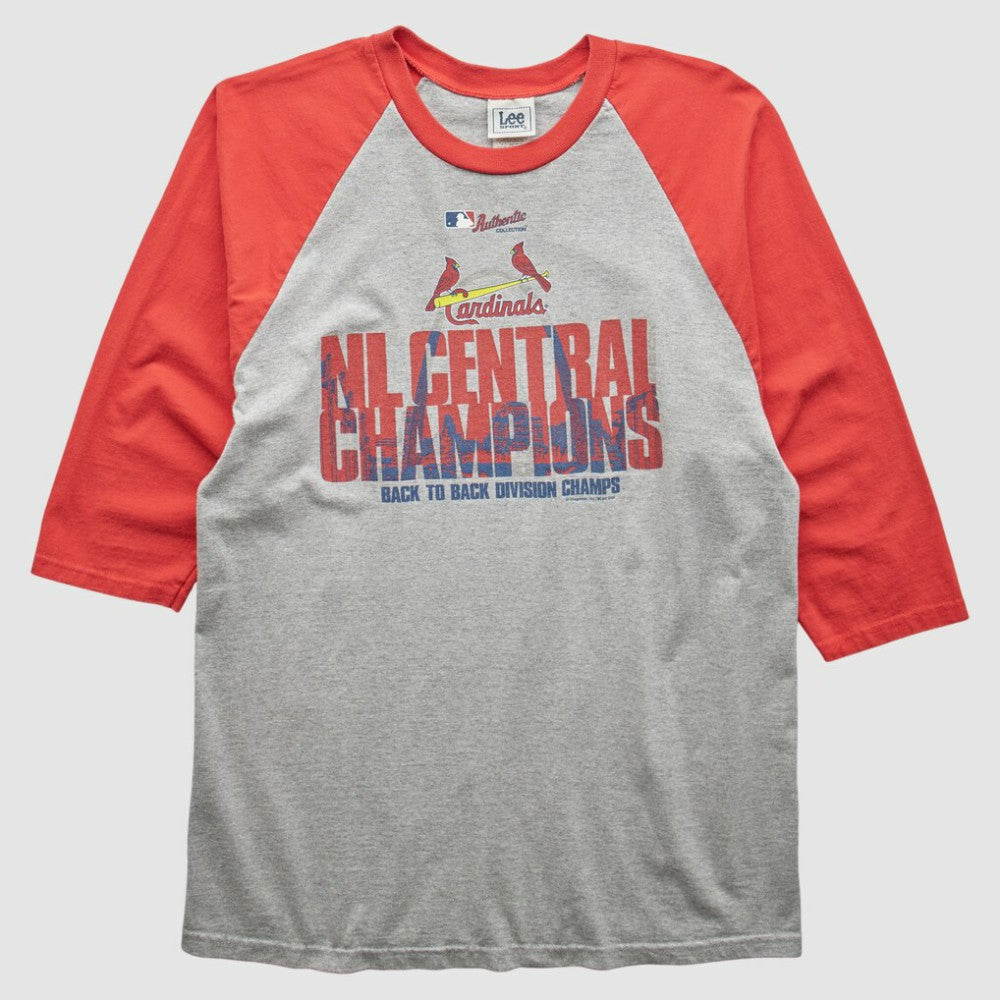 St. Louis Cardinals Lee Apparel 2005 T-Shirt - Heather Gray - Vintage - Fanatics Lifestyle