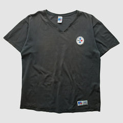 Fanatics Pittsburgh Steelers Russell 90s T-Shirt Black Vintage