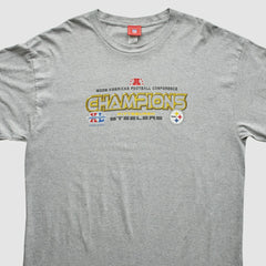 Fanatics Pittsburgh Steelers NFL 2005 T-Shirt Gray Vintage