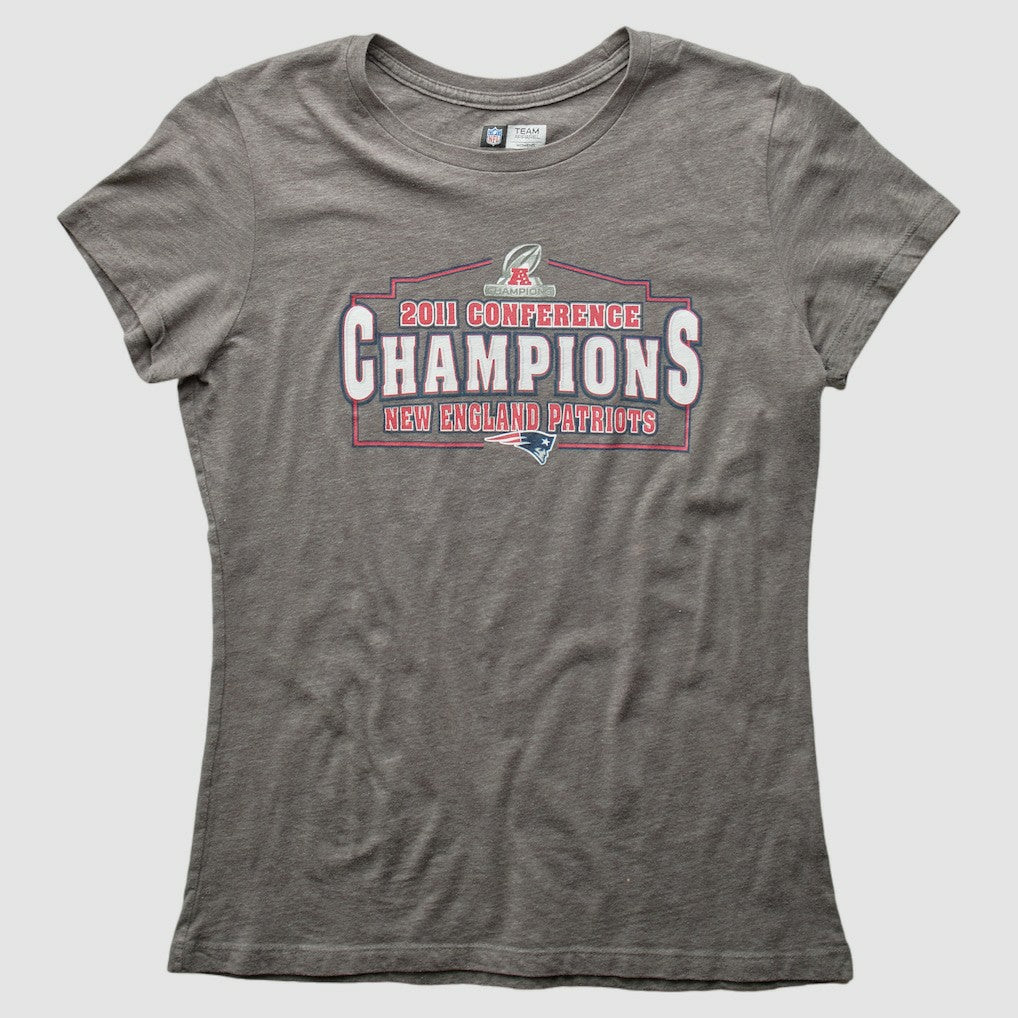 Fanatics New England Patriots 2011 T-Shirt Gray Vintage