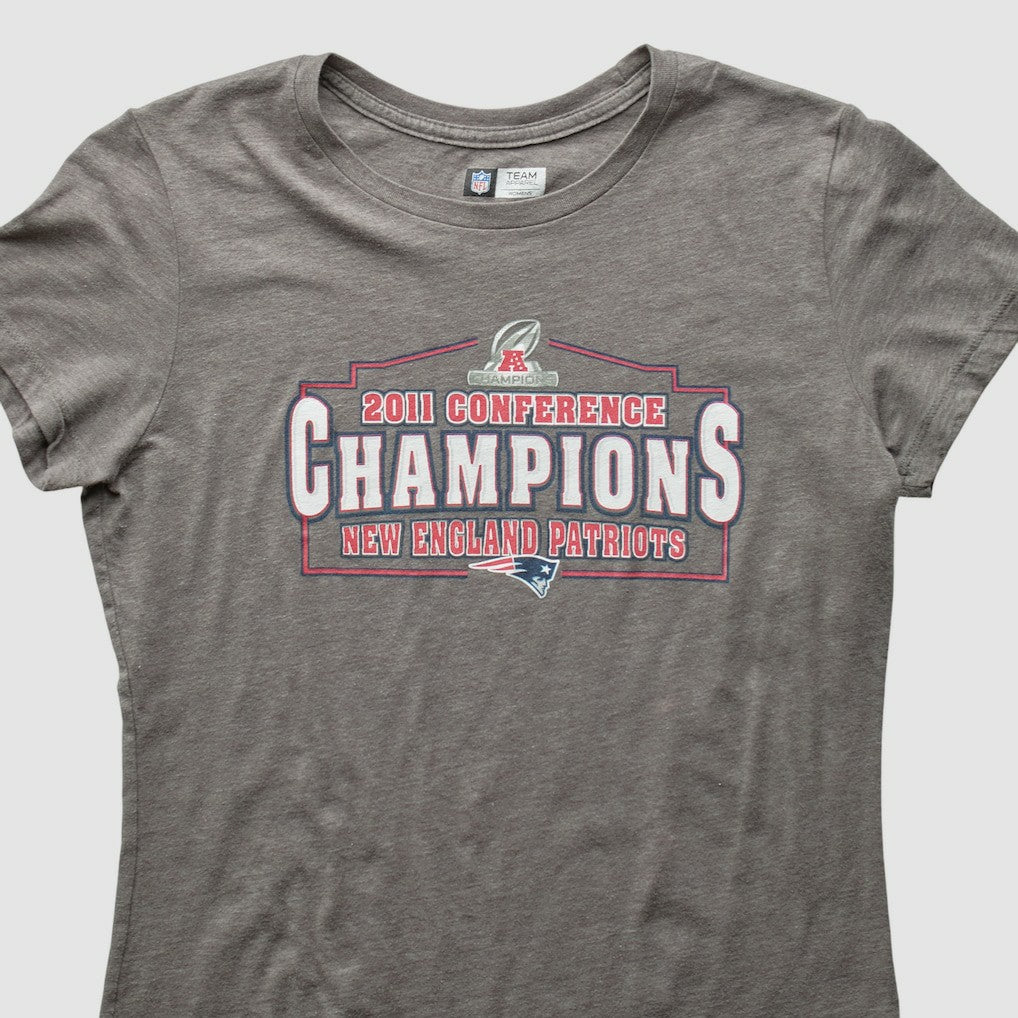 Fanatics New England Patriots 2011 T-Shirt Gray Vintage