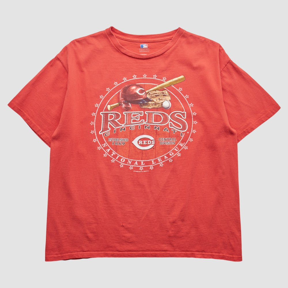 Cincinnati Reds Genuine Merchandise 2010 T-Shirt - Red - Vintage - Fanatics Lifestyle