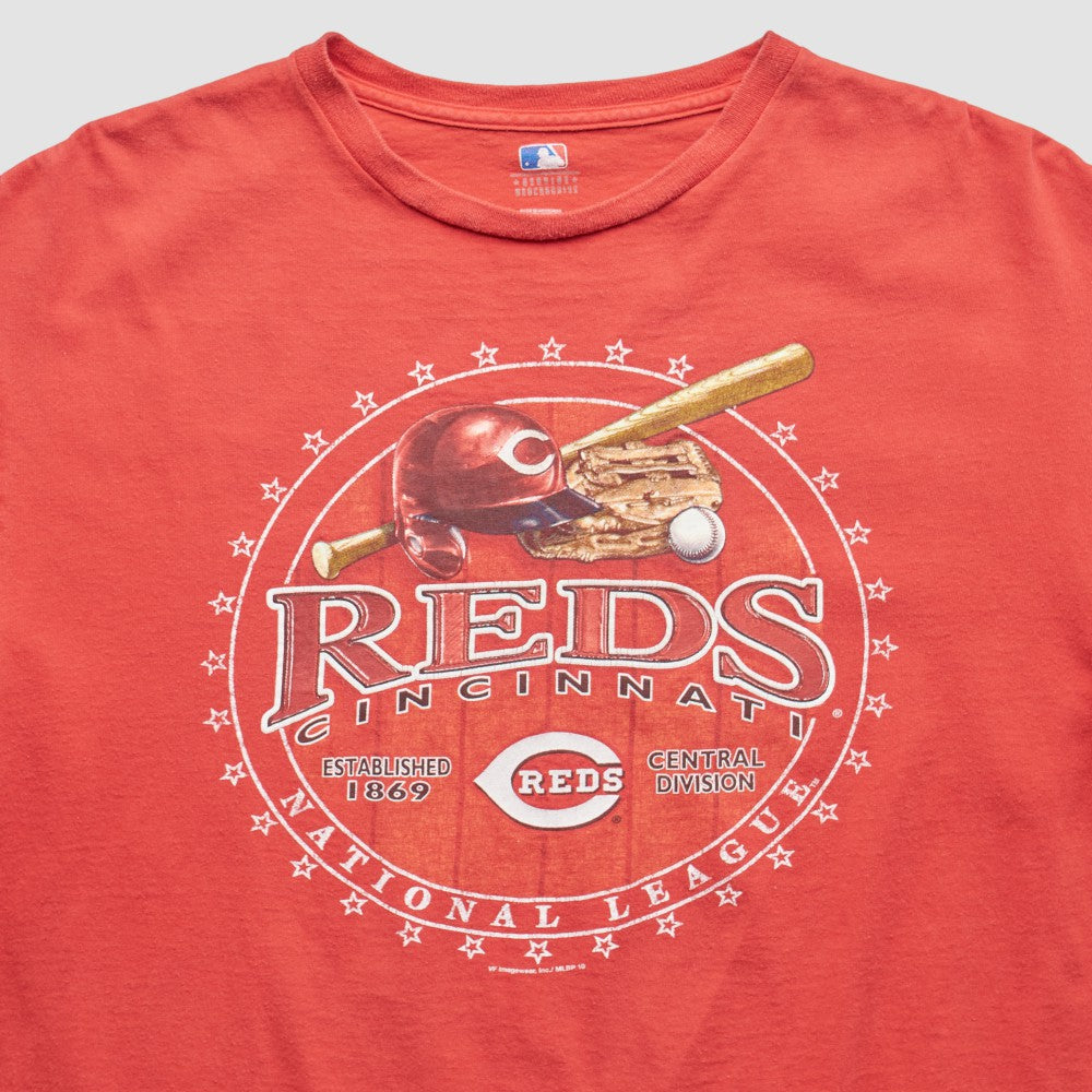 Cincinnati Reds Genuine Merchandise 2010 T-Shirt - Red - Vintage - Fanatics Lifestyle