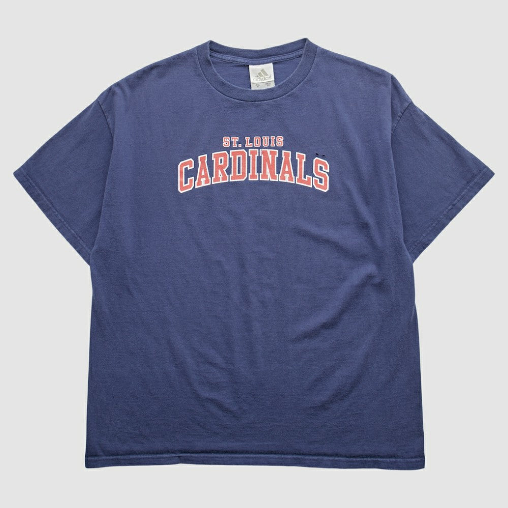 St. Louis Cardinals Adidas 2000s T-Shirt - Navy - Vintage - Fanatics Lifestyle