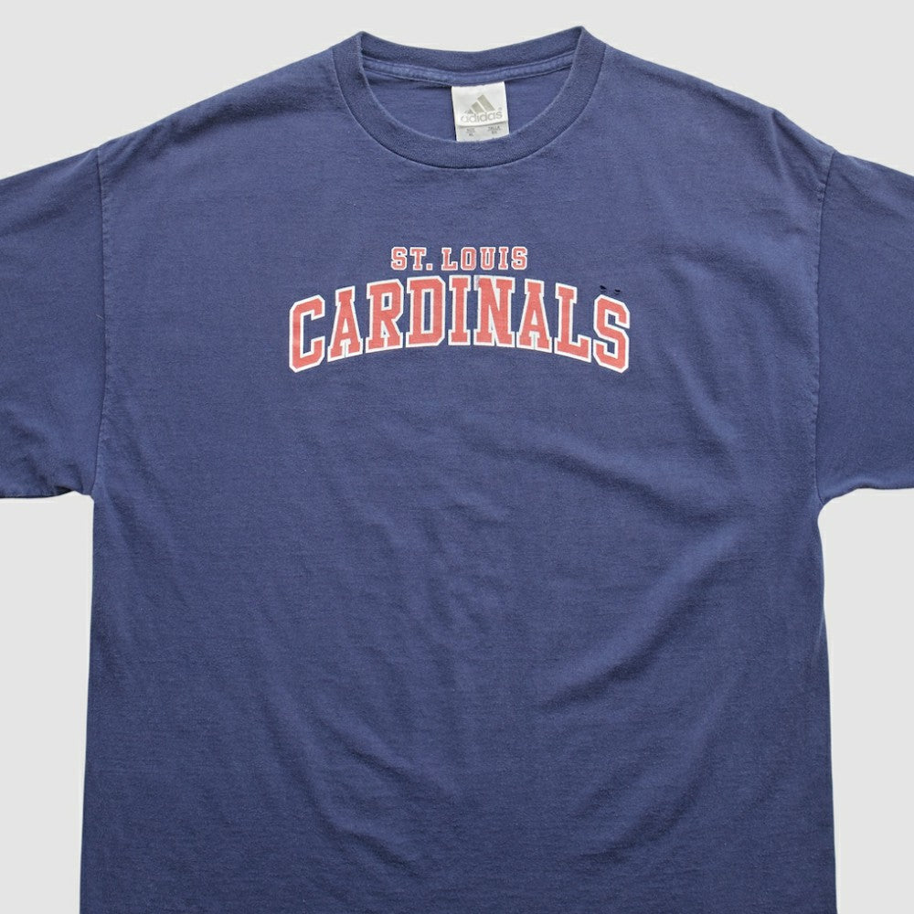 St. Louis Cardinals Adidas 2000s T-Shirt - Navy - Vintage - Fanatics Lifestyle
