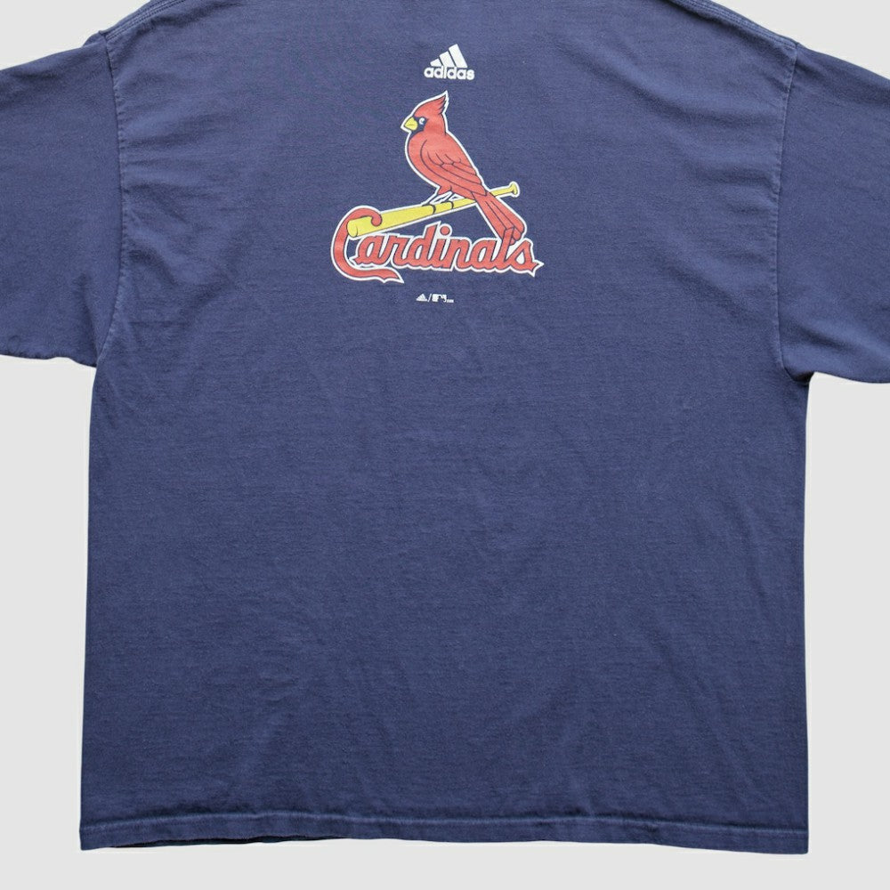 St. Louis Cardinals Adidas 2000s T-Shirt - Navy - Vintage - Fanatics Lifestyle
