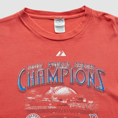 Boston Red Sox 2007 T-Shirt - Red - Vintage - Fanatics Online
