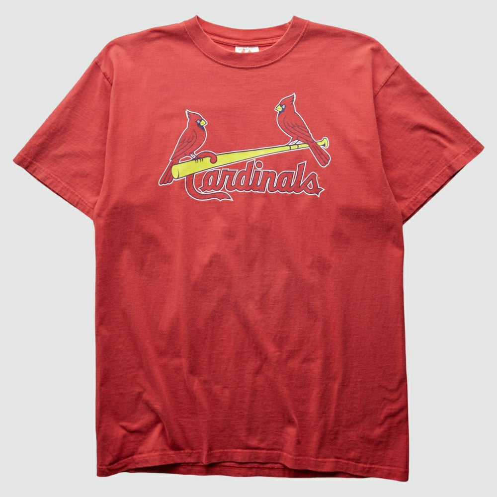 St. Louis Cardinals Majestic 2000s T-Shirt - Red - XVintage - Fanatics Lifestyle