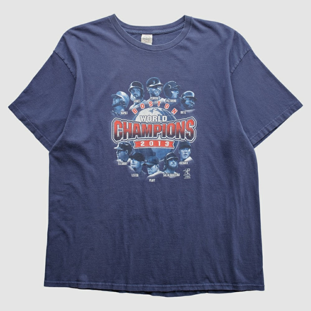 Boston Red Sox 2013 T-Shirt - Navy - Vintage - Fanatics Online