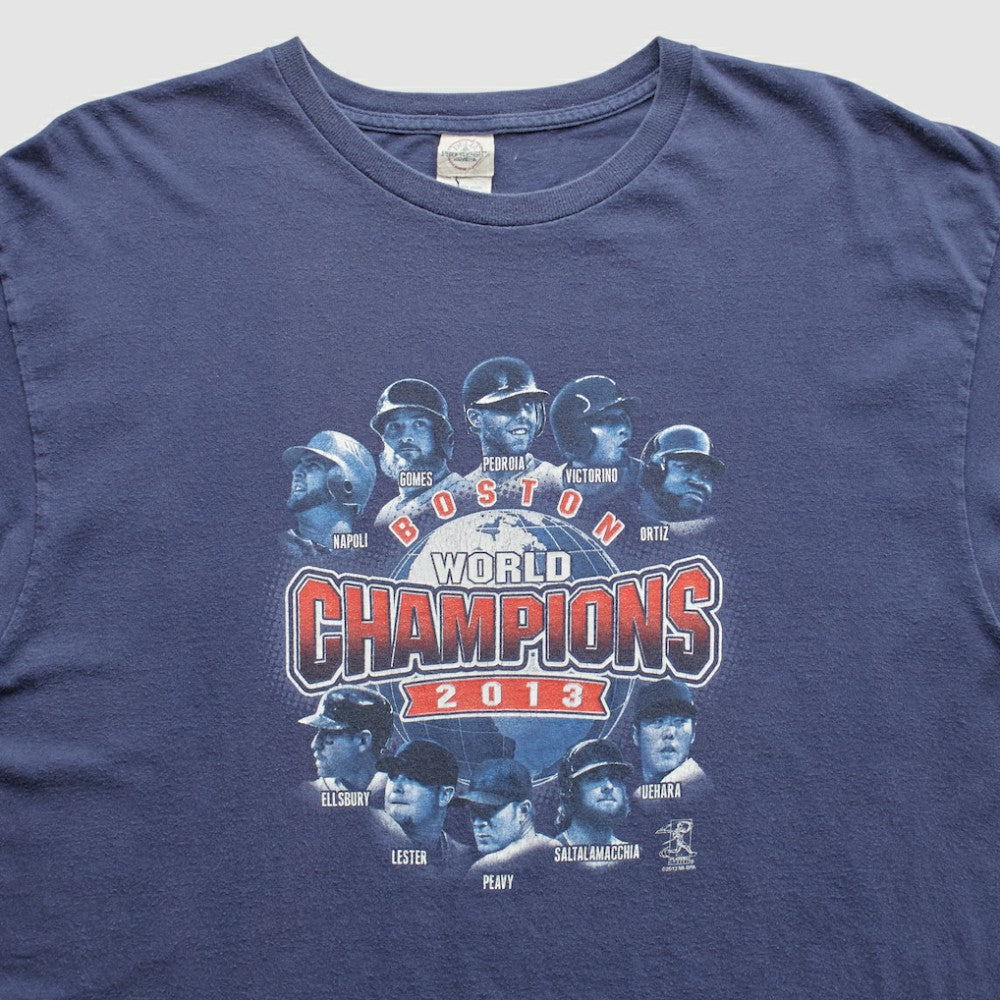 Boston Red Sox 2013 T-Shirt - Navy - Vintage - Fanatics Online