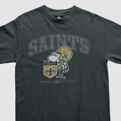 Fanatics New Orleans Saints NFL 2010s T-Shirt Black Vintage