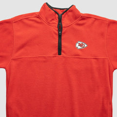 Fanatics Kansas City Chiefs NFL 2000s 1/4 Zip Sweatshirt Red Vintage