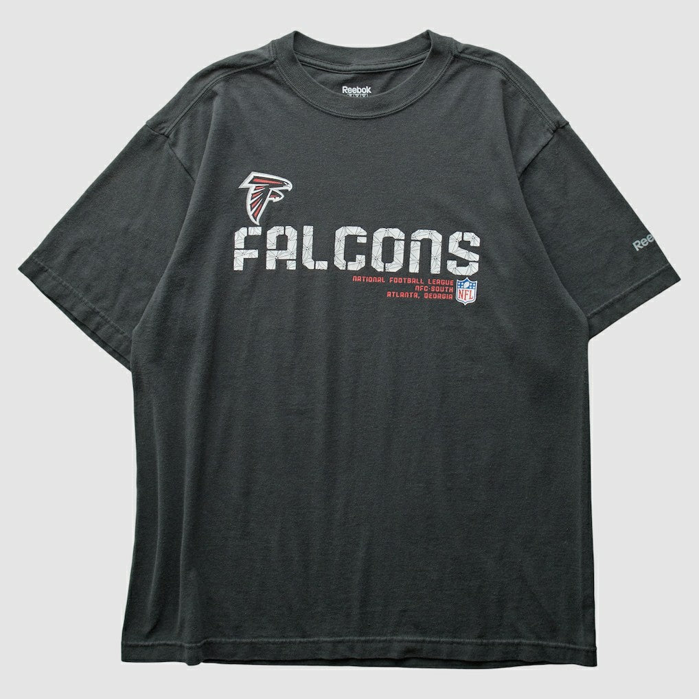 Fanatics Atlanta Falcons Reebok 2000s T-Shirt Black Vintage