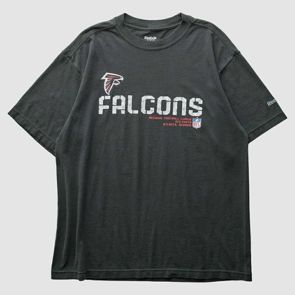 Fanatics Atlanta Falcons Reebok 2000s T-Shirt Black Vintage
