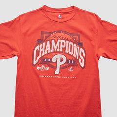 Philadelphia Phillies Majestic 2011 T-Shirt - Red - Vintage - Fanatics on Sale