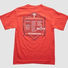 Philadelphia Phillies Majestic 2011 T-Shirt - Red - Vintage - Fanatics on Sale