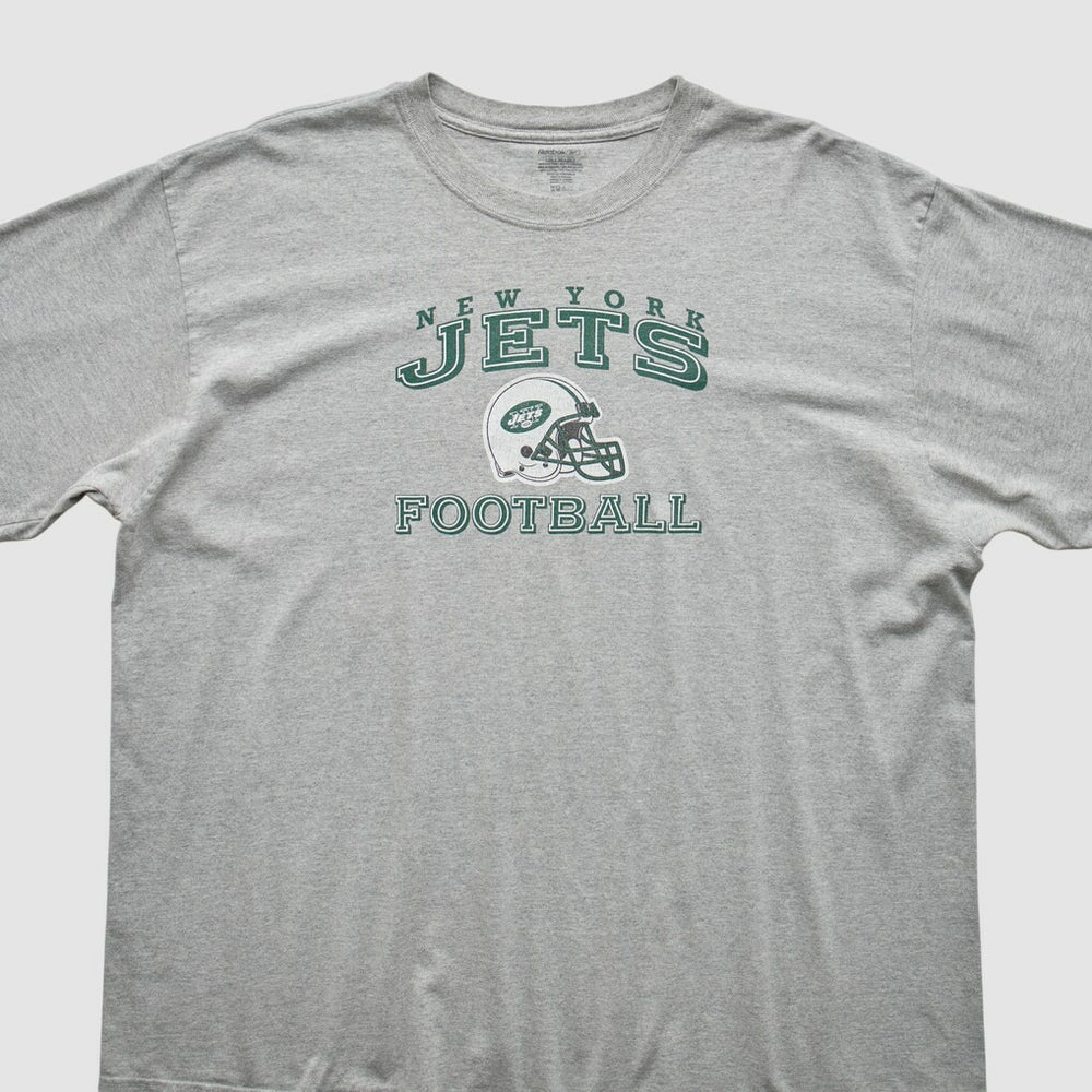 Fanatics New York Jets Reebok 2000s T-Shirt Gray Vintage
