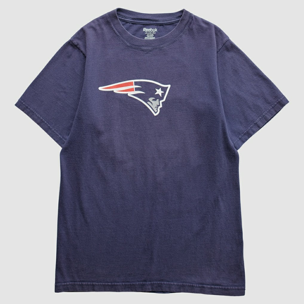 Fanatics New England Patriots Reebok 2000s T-Shirt Navy Vintage