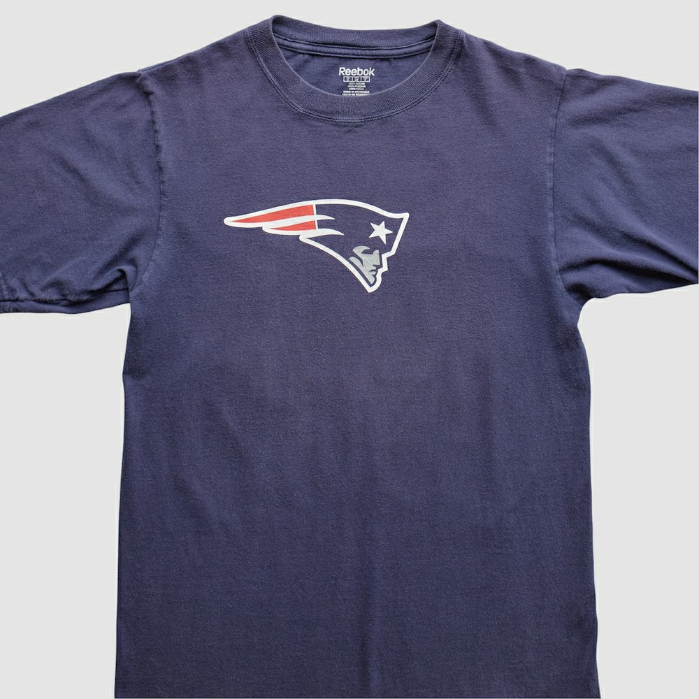 Fanatics New England Patriots Reebok 2000s T-Shirt Navy Vintage