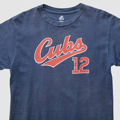 Chicago Cubs Majestic 2009 T-Shirt - Navy - Vintage - Fanatics Lifestyle