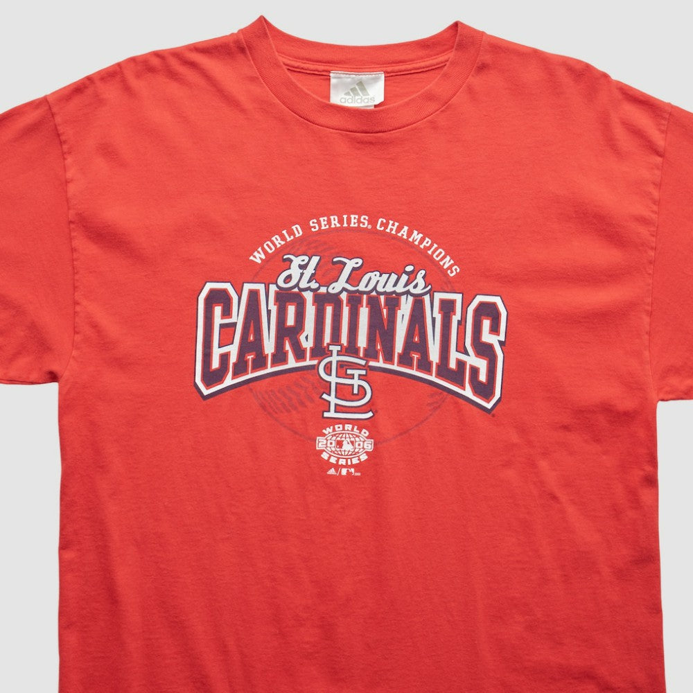 St. Louis Cardinals Adidas 2006 T-Shirt - Red - Vintage - Fanatics Sale