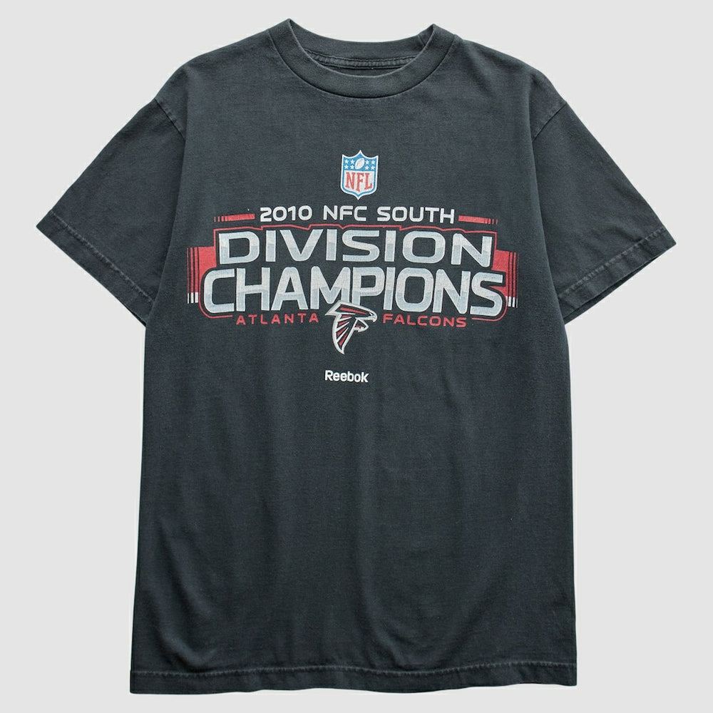 Fanatics Atlanta Falcons Reebok 2010 T-Shirt Black Vintage