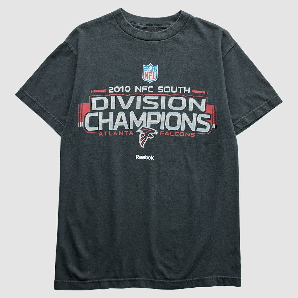 Fanatics Atlanta Falcons Reebok 2010 T-Shirt Black Vintage