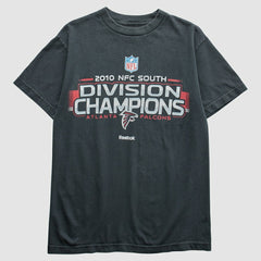 Fanatics Atlanta Falcons Reebok 2010 T-Shirt Black Vintage