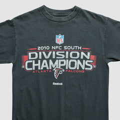Fanatics Atlanta Falcons Reebok 2010 T-Shirt Black Vintage