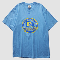 Milwaukee Brewers Nike 2007 T-Shirt - Light Blue - Vintage - Nike on Sale