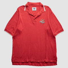 Fanatics Tampa Bay Buccaneers Lee Apparel 90s Polo Red Vintage