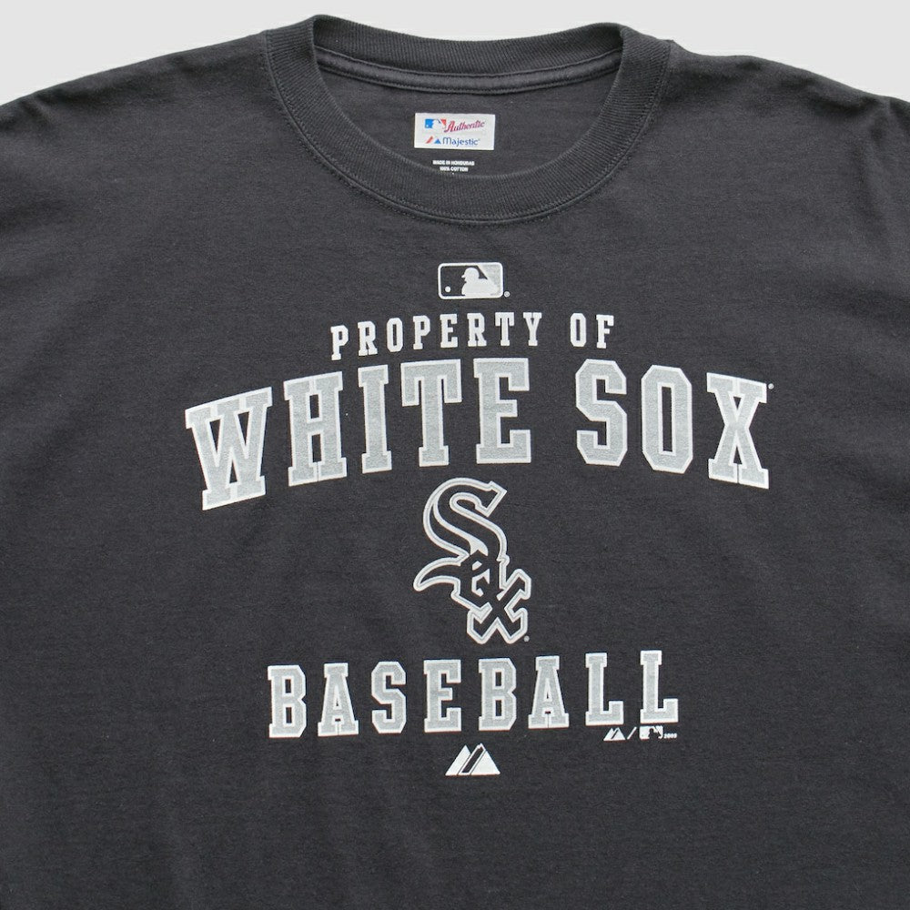 Chicago White Sox Majestic 2009 T-Shirt - Black - Vintage - Fanatics on Sale