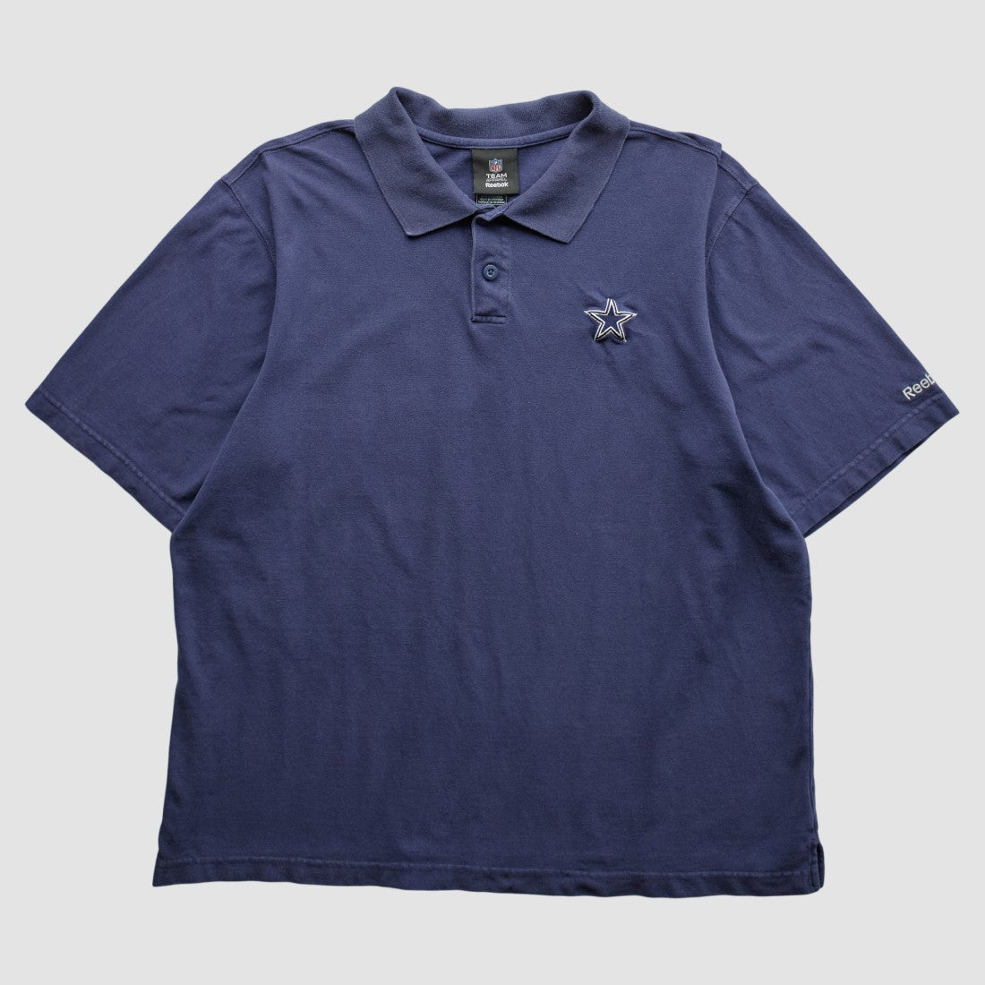 Fanatics Dallas Cowboys Reebok 2010s Polo Navy Vintage