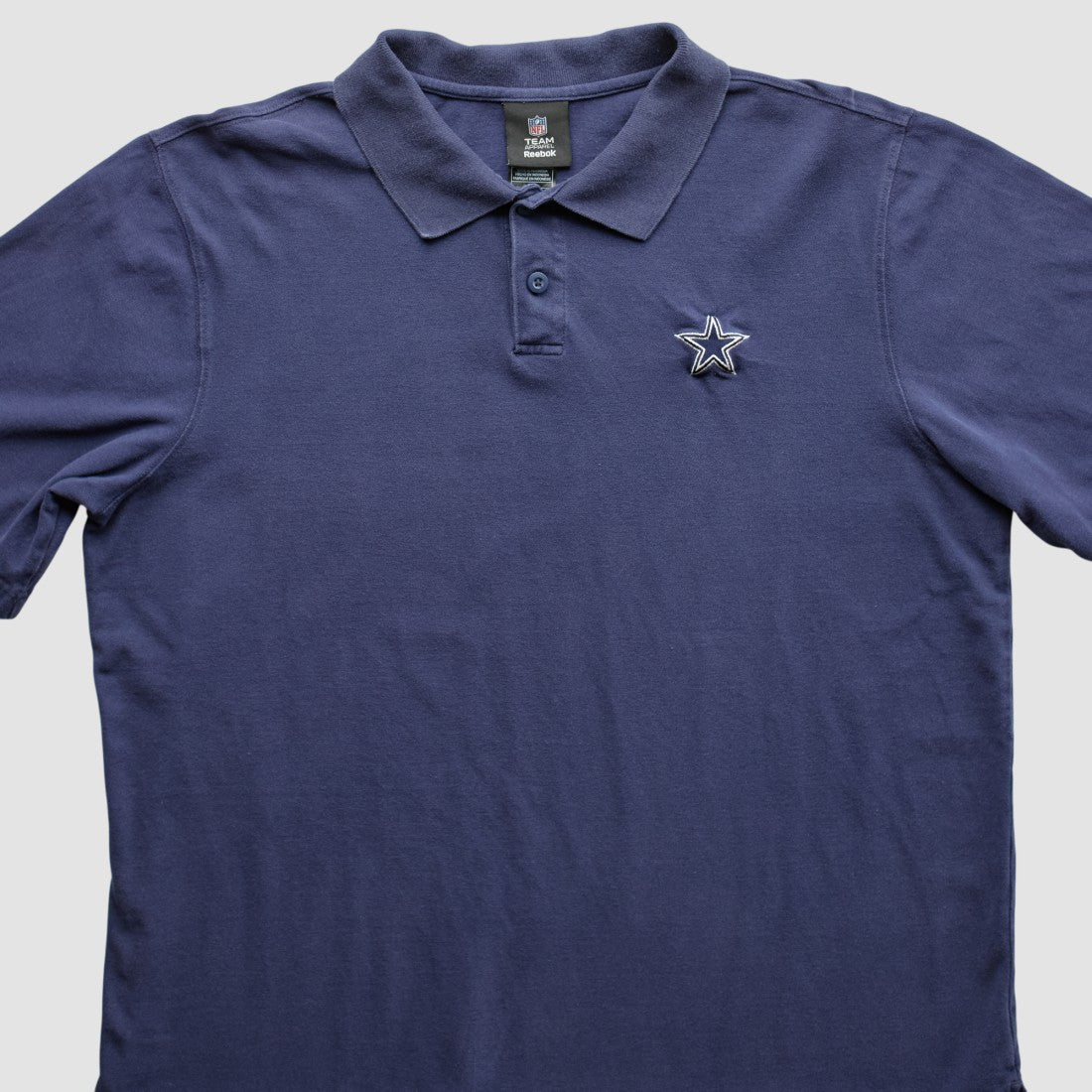 Fanatics Dallas Cowboys Reebok 2010s Polo Navy Vintage