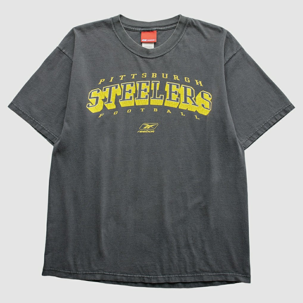 Fanatics Pittsburgh Steelers Reebok 2000s T-Shirt Gray Vintage