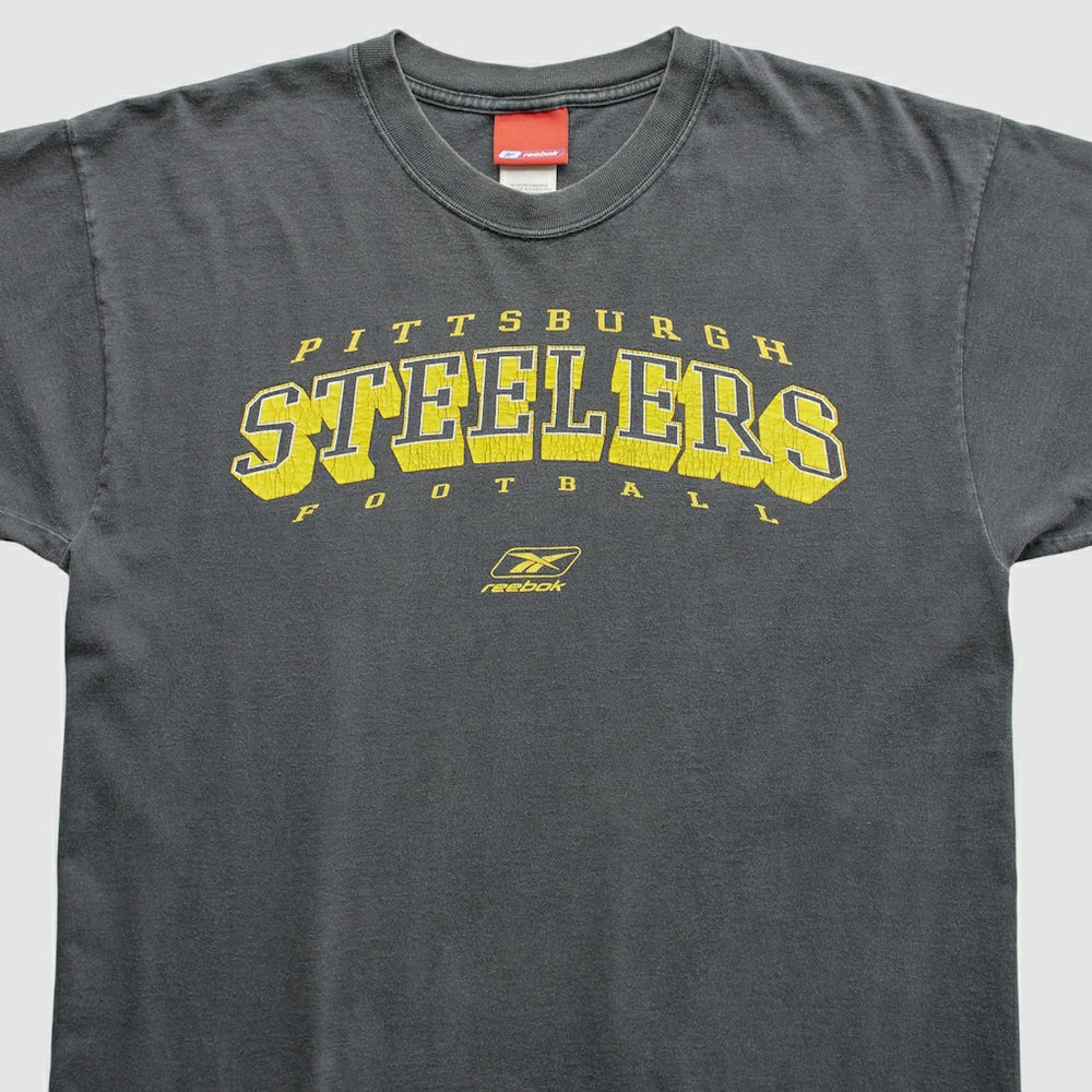 Fanatics Pittsburgh Steelers Reebok 2000s T-Shirt Gray Vintage