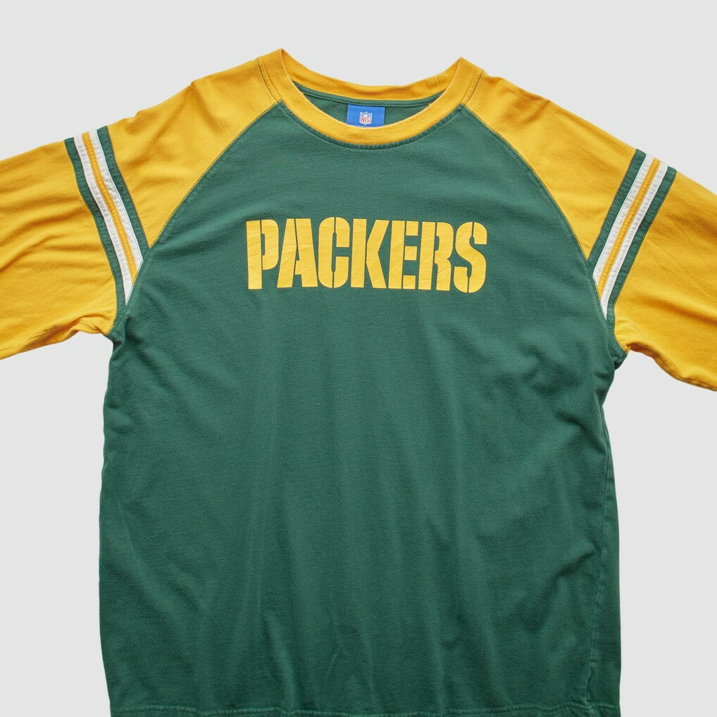 Fanatics Green Bay Packers NFL 2000s T-Shirt Green Vintage