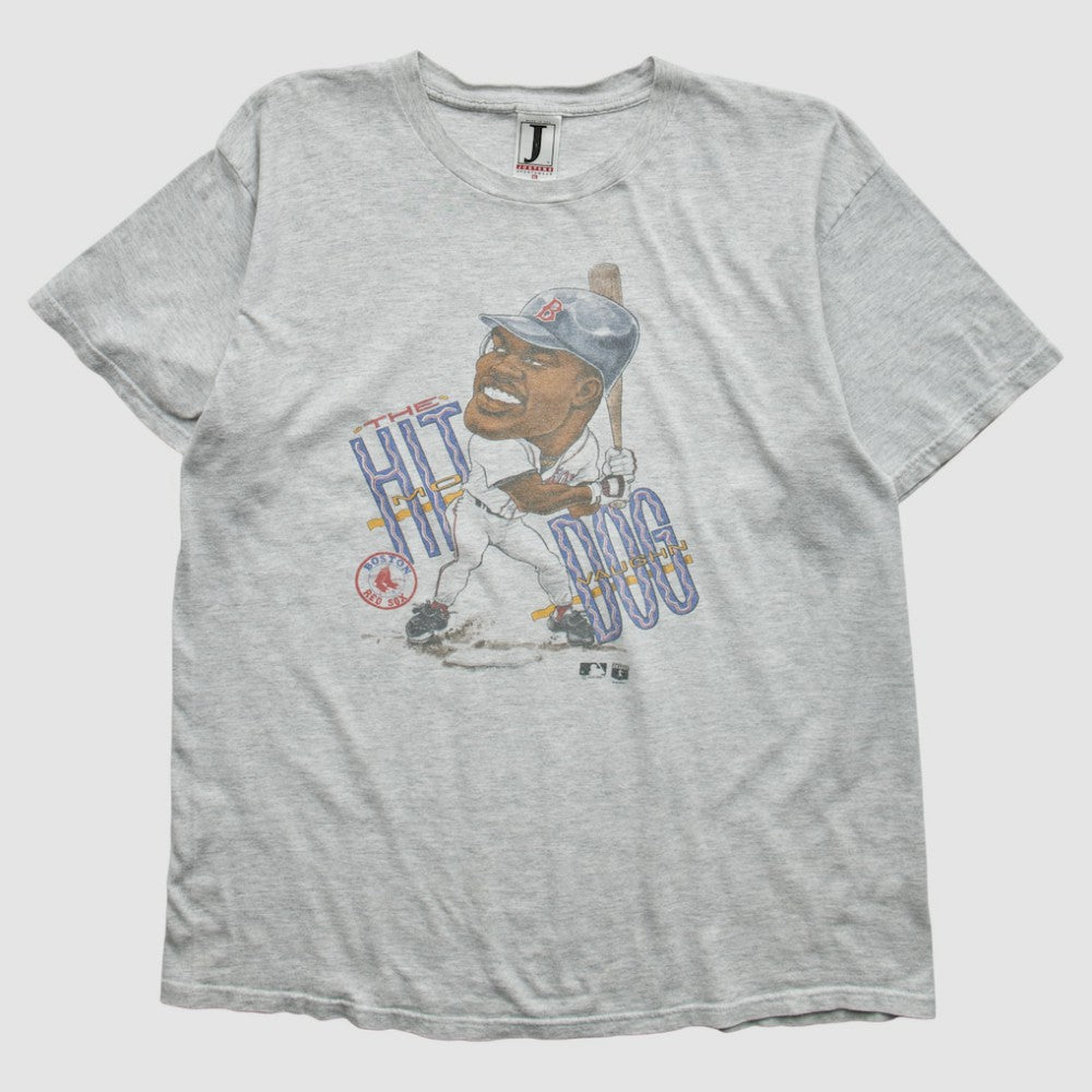 Boston Red Sox Jostens 1995 T-Shirt - Heather Gray - Vintage - Fanatics Lifestyle