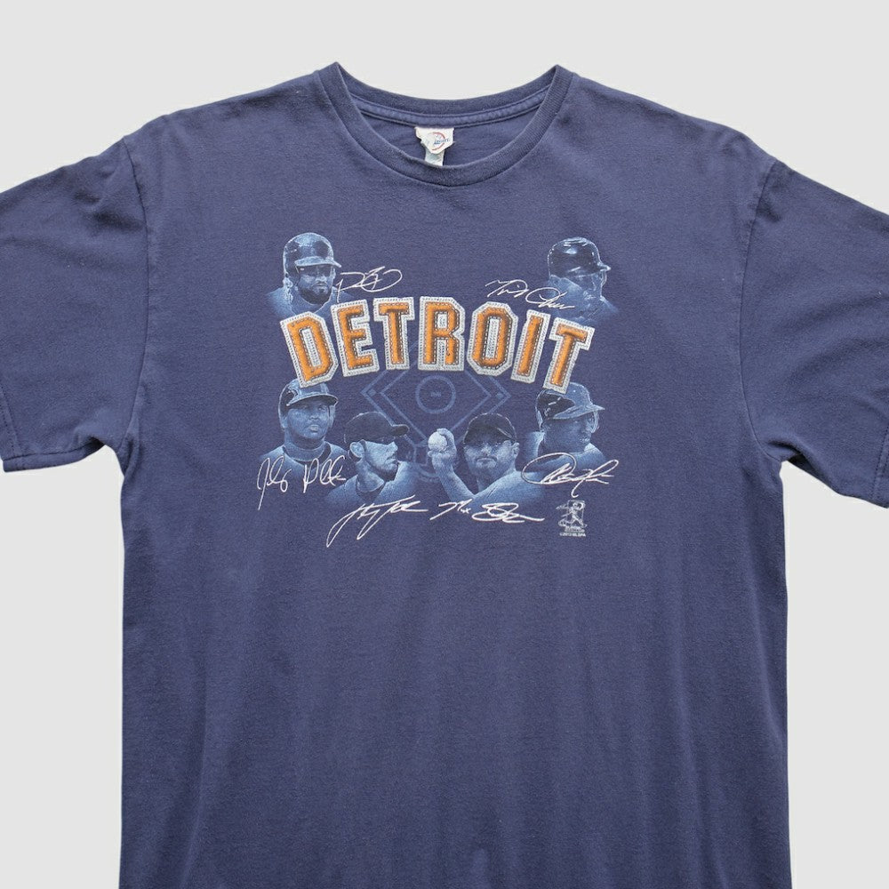 Detroit Tigers 2000s T-Shirt - Navy - Vintage - Fanatics Sale