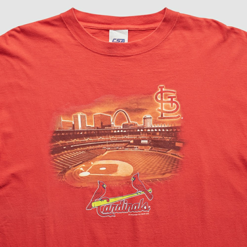 St. Louis Cardinals CSA 2005 T-Shirt - Red - XVintage - Fanatics on Sale